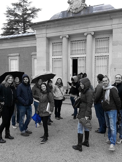 Grupo en Casita Príncipe El Pardo