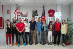 Deportistas-y-familiares-en-la-inauguración-Exposición-El-Pardo